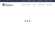 Tablet Screenshot of groupetremblay.com